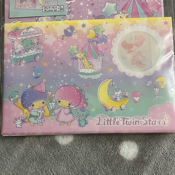 Sanrio Little Twin Stars Letter Set - Picture 3 of 5